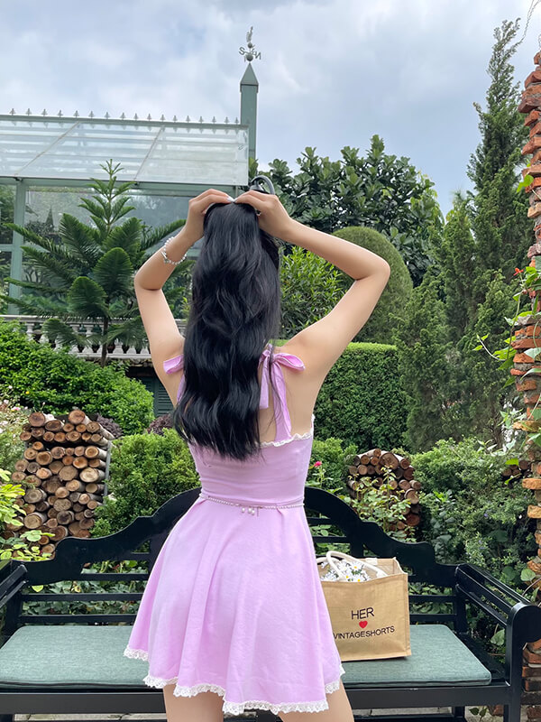 GLOSSY DRESS VÁY XOÈ TIỂU THƯ